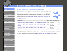 Tablet Screenshot of beamer-verleih-berlin.de